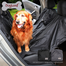 Couverture imperméable portative de siège de voiture de chien couverture de voyage de polyester d&#39;animal familier